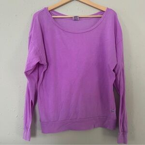 🦋 PINK Fuchsia Pink Purple Lightweight Long Sleeve T-Shirt Blouse Loungewear